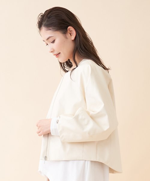 【BRAHMIN】フェイクレザージャケット