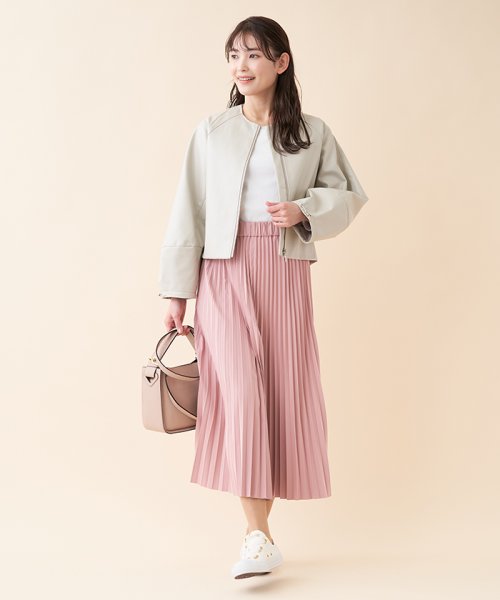 【BRAHMIN】フェイクレザージャケット