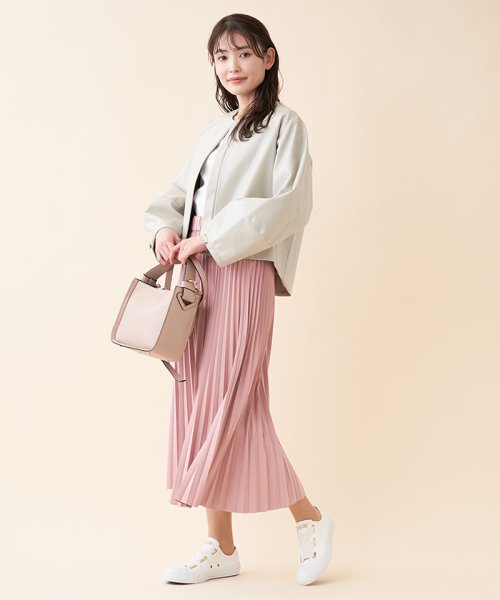 【BRAHMIN】フェイクレザージャケット