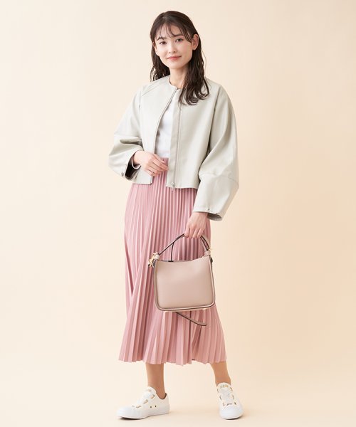 【BRAHMIN】フェイクレザージャケット