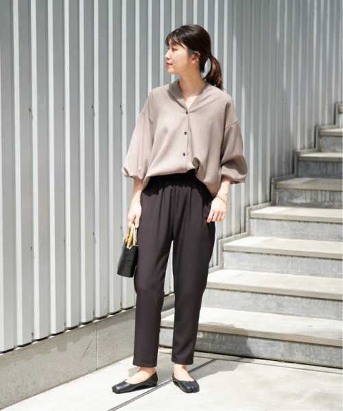 《追加》ウールライクストレッチパンツ◆4