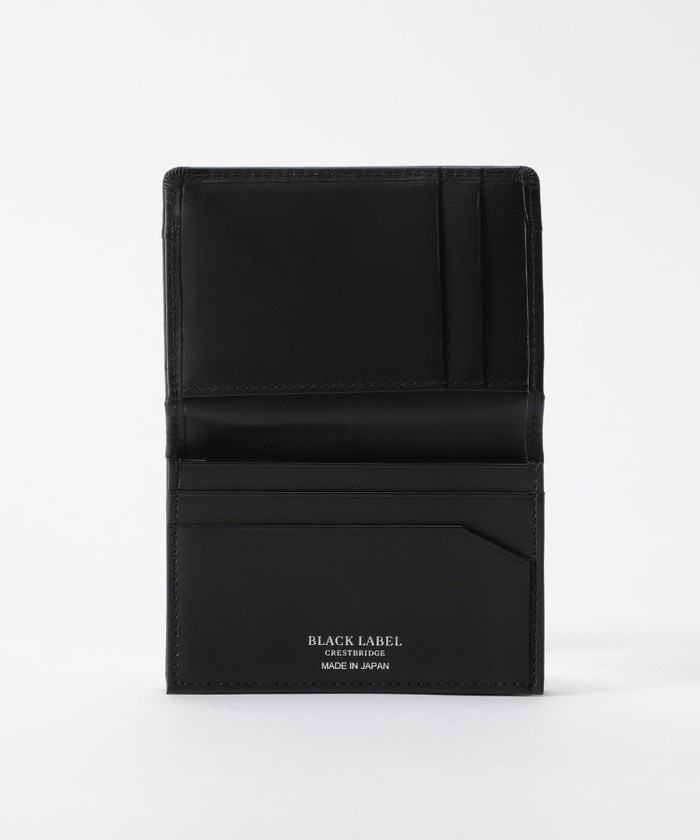 クレストブリッジチェックPVCカードケース(504525459) | BLACK LABEL