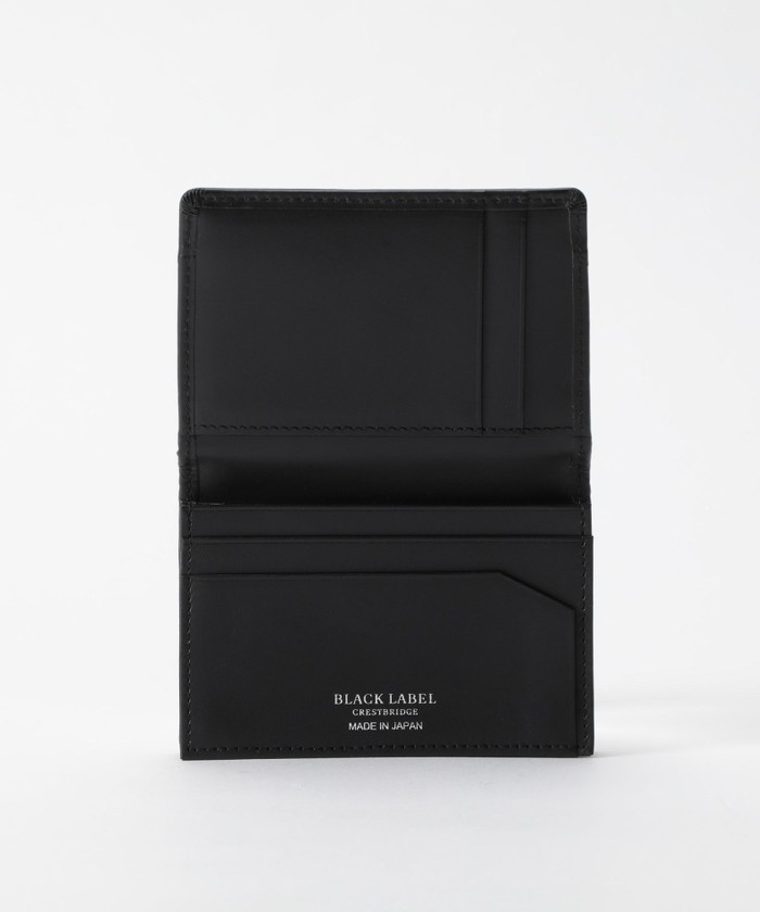 クレストブリッジチェックPVCカードケース(504525459) | BLACK LABEL