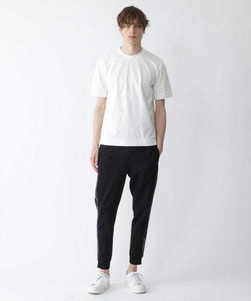 テーラリングクレストブリッジチェックサイドライントラックパンツ