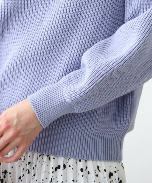 【2点セット/洗える】Vネックニット＆プリーツスカート セットアップ