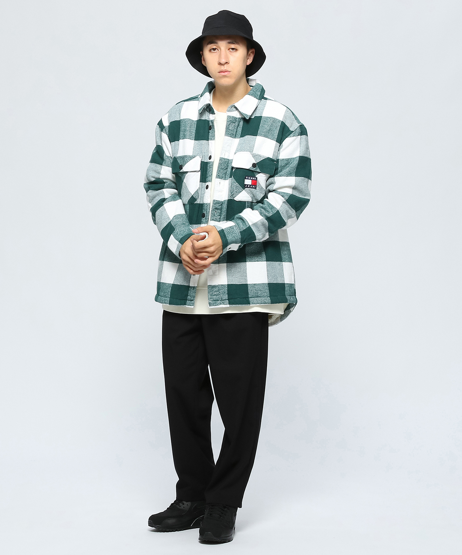 セール】トミージーンズ TOMMY JEANS バッファローチェック セール】トミージーンズ TOMMY JEANS バッファローチェック