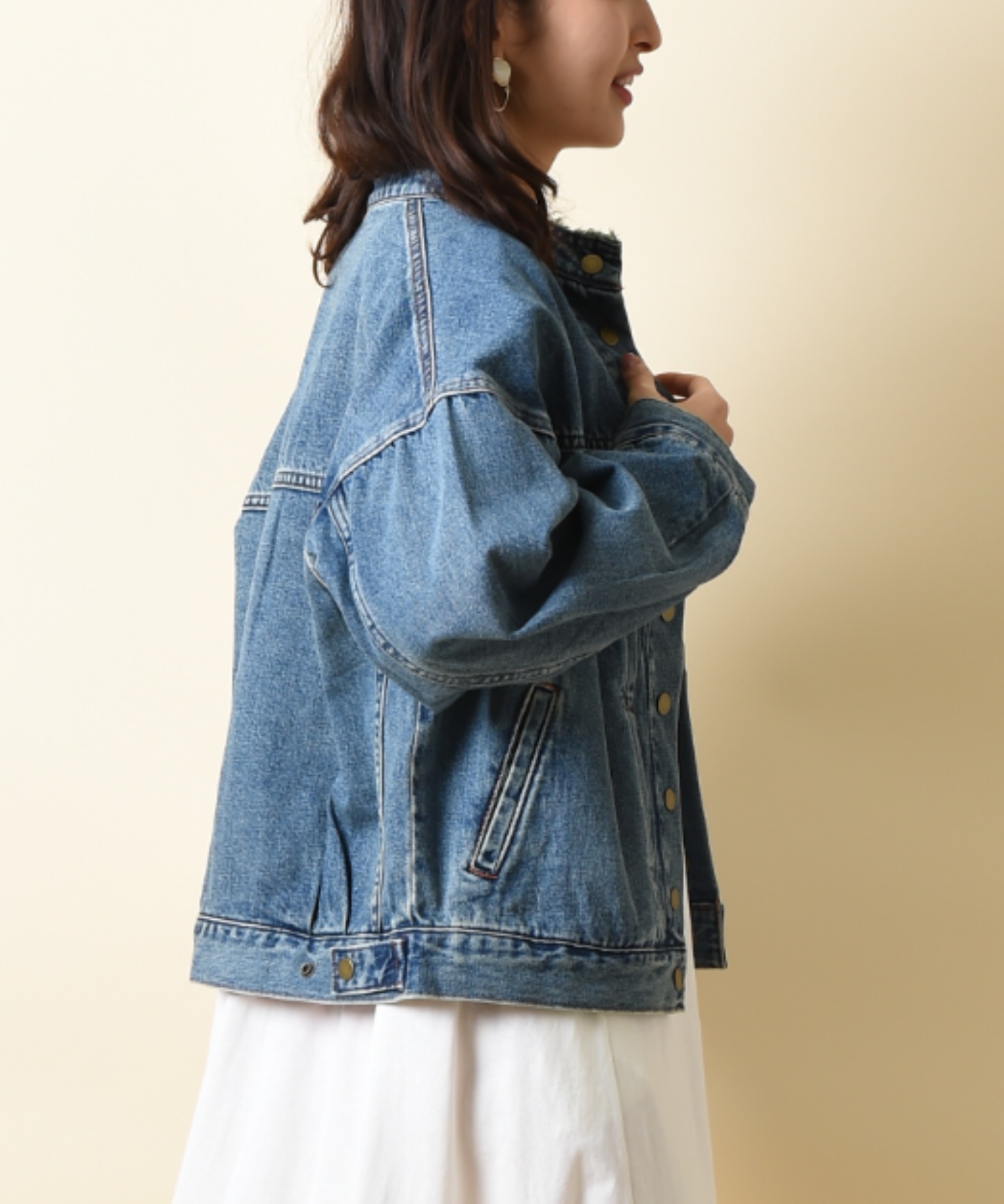 レア美品　　D&G 花柄デニムジャケット 25swed06_5007_2?$VS_1500$
