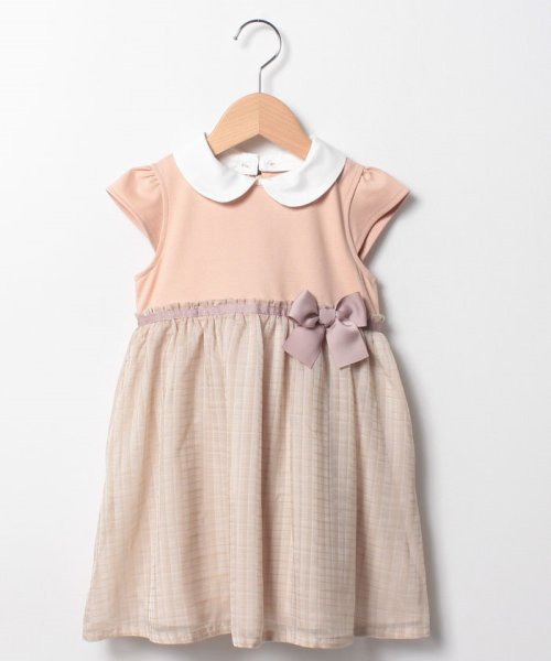 セール 45%OFF】衿つきシアーチェックワンピース(504500397) | プティマイン(petit main) - d fashion セール 45%OFF】衿つきシアーチェックワンピース(504500397) | プティマイン(petit main) - d fashion