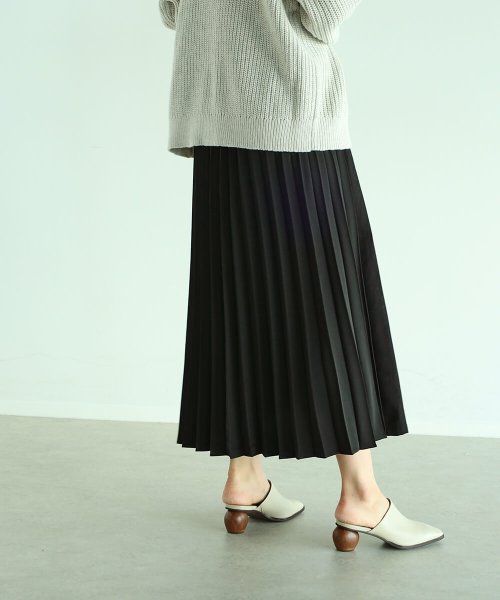 Vin バックプリーツチノスカート
