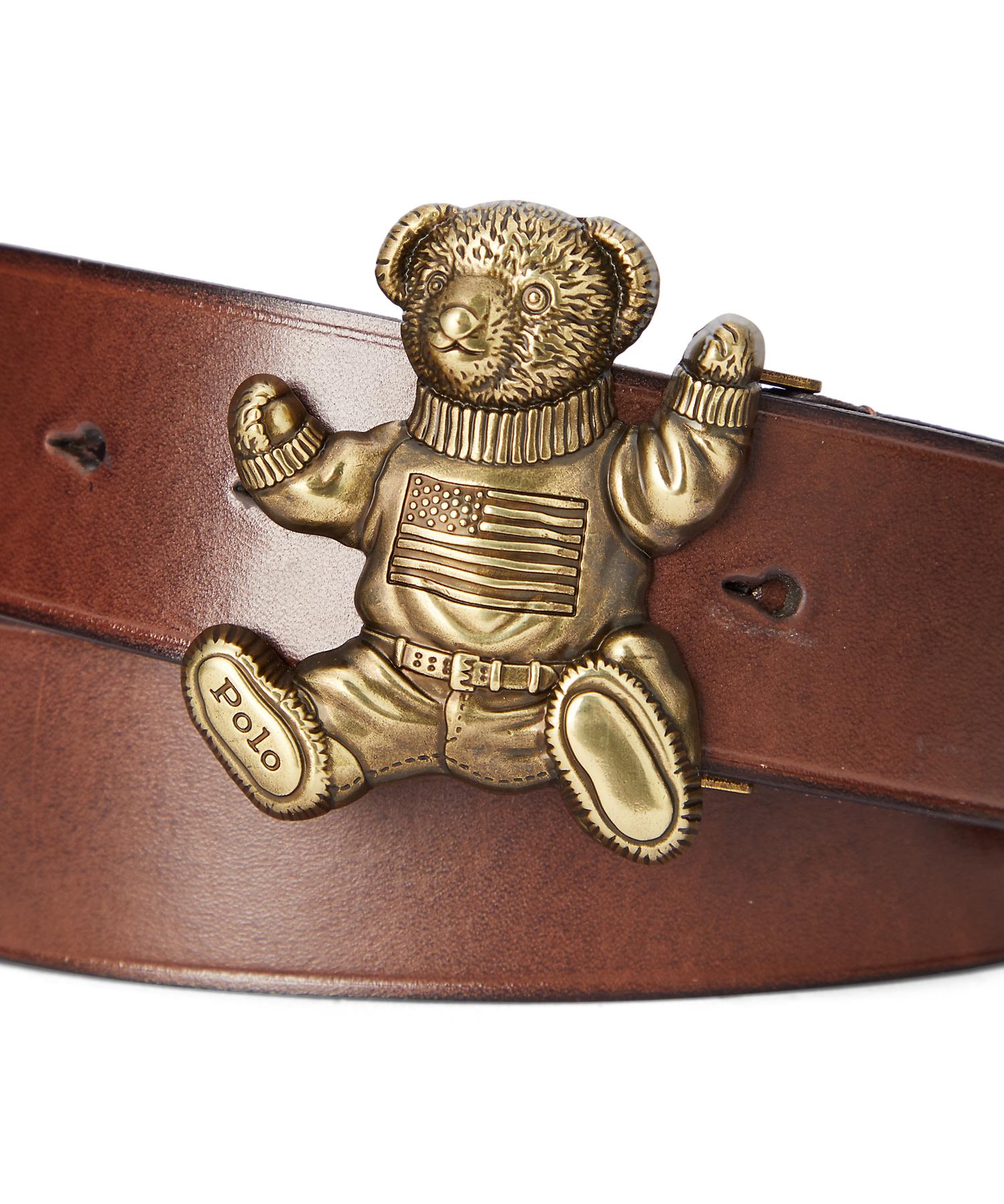 Polo ベア レザー ベルト(504527575) | POLO RALPH LAUREN(POLO Polo ベア レザー ベルト(504527575) | POLO RALPH LAUREN(POLO