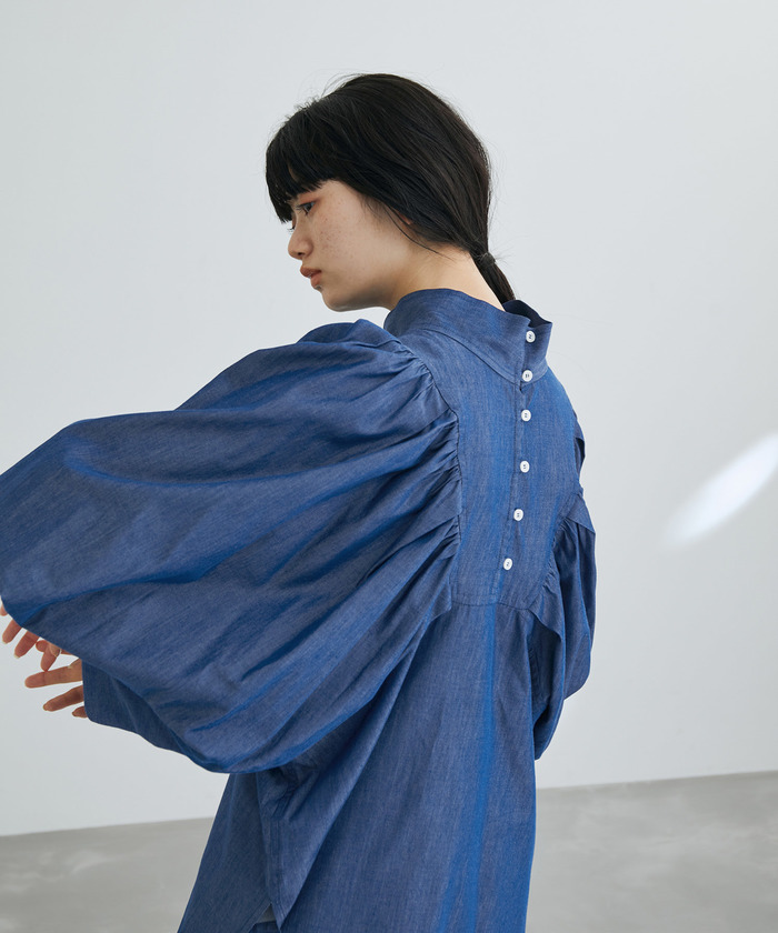 一部直営店舗・WEB限定】2WAYボリュームスリーブブラウス