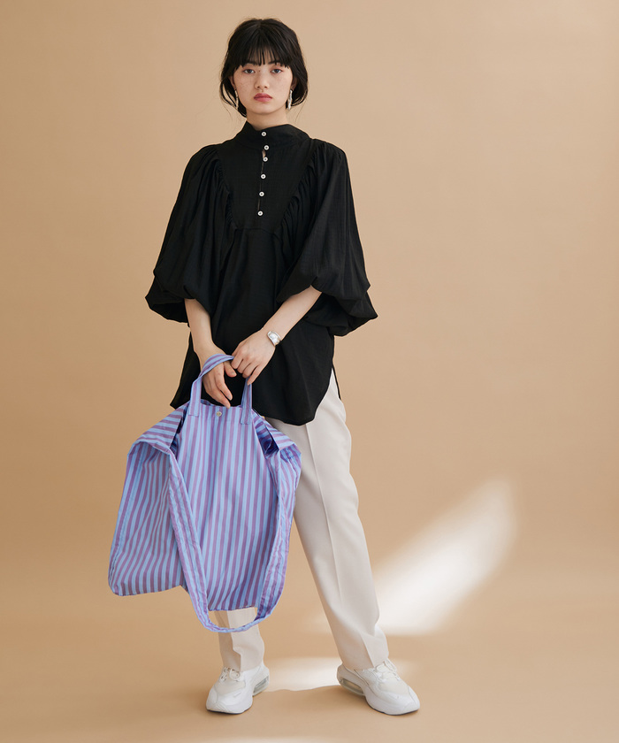 一部直営店舗・WEB限定】2WAYボリュームスリーブブラウス
