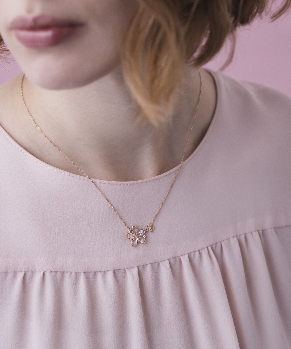 ヨンドシー 4℃ 【Sakura Collection】K10ピンクゴールド ヨンドシー 4℃ 【Sakura Collection】K10ピンクゴールド