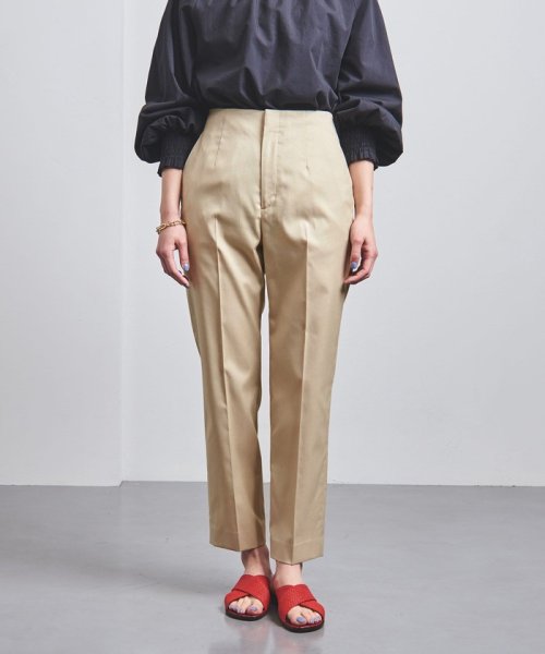 ＜UNITED ARROWS＞シャイニー ドライ スリムパンツ B†