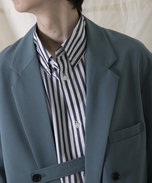 URBAN RESEARCH iD サイロギャバストラップダブルジャケット