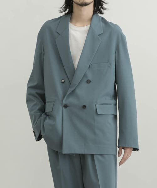 URBAN RESEARCH iD サイロギャバストラップダブルジャケット