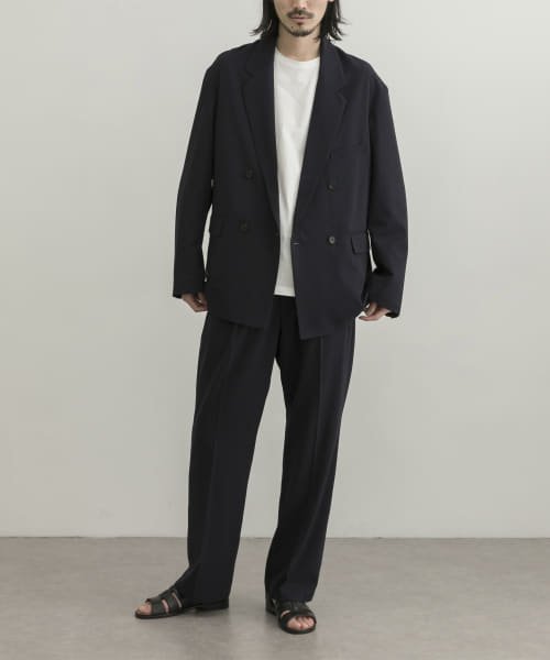 URBAN RESEARCH iD サイロギャバストラップダブルジャケット