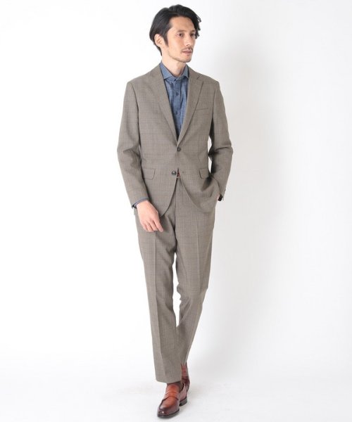 EVALETツイルチェックジャケット