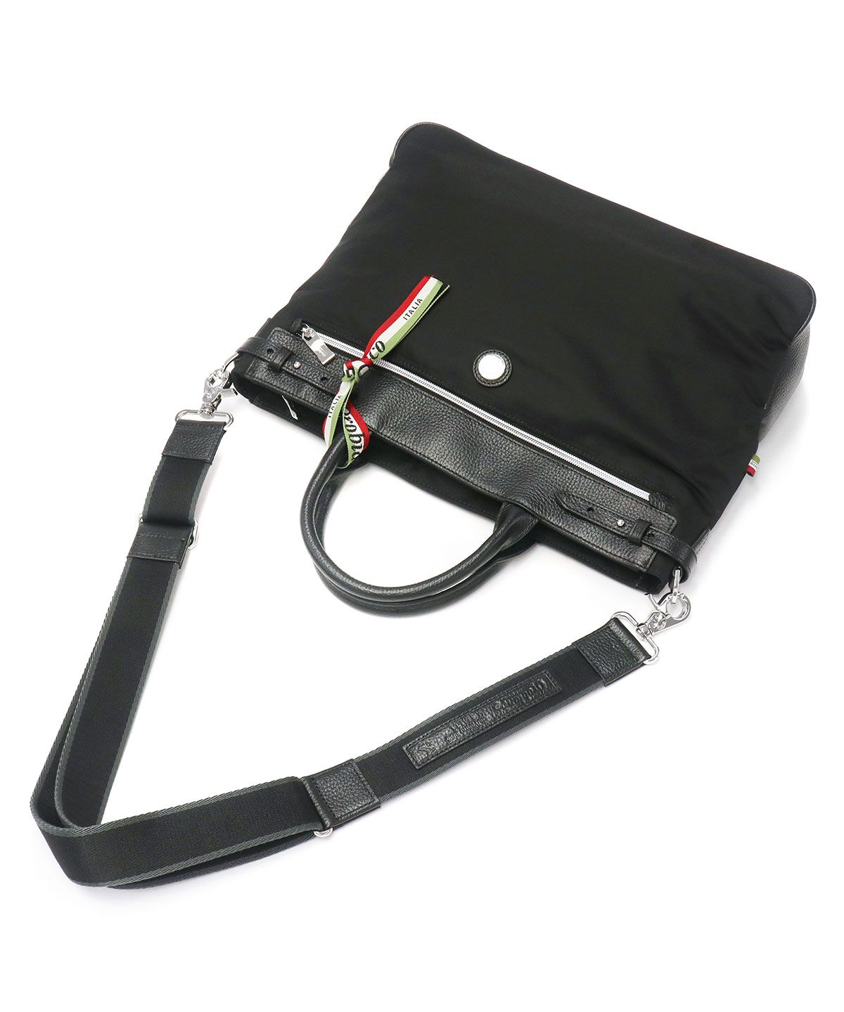 未使用✨オロビアンコ　ブリーフケース　ビジネスバッグ　ブラック　2way 型押し 119 新品 オロビアンコ ブリーフケース 2way ビジネスバッグ 黒