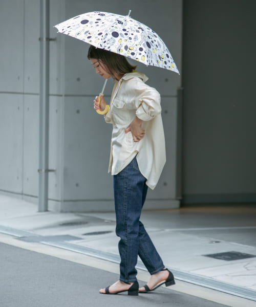 セール】korko ショートスライド晴雨兼用日傘(504444161