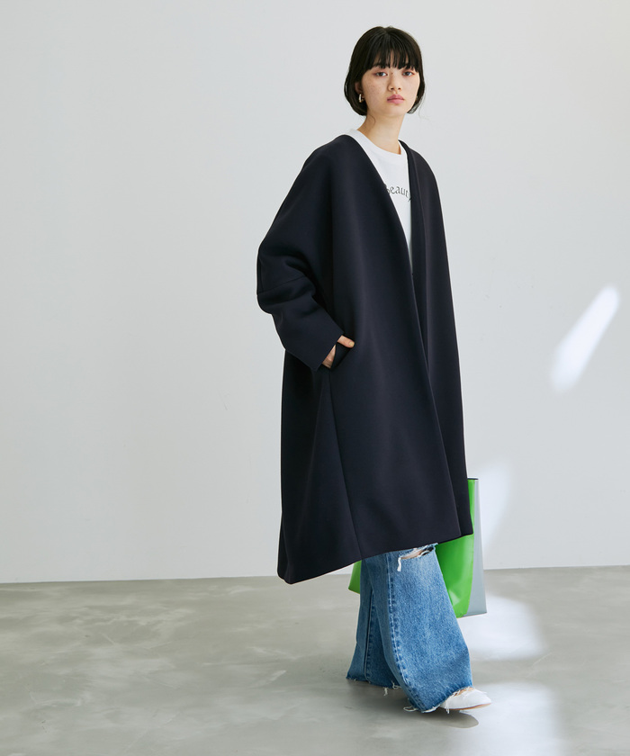 セール 60%OFF】ダンボールミドル丈コート(504518298) | アダム エ
