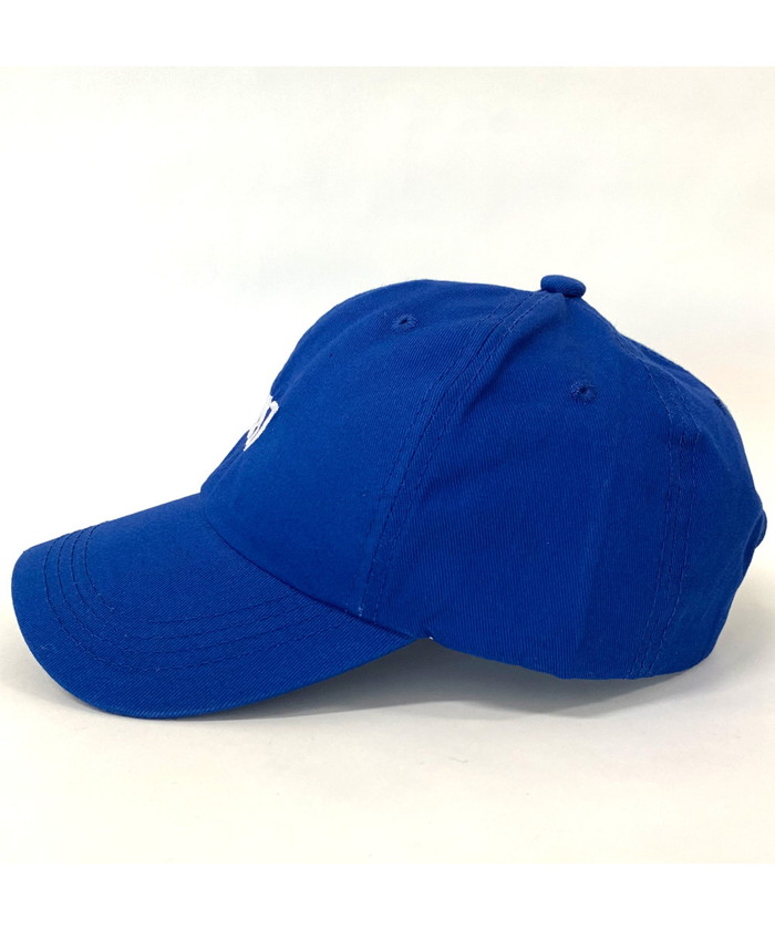 Cロゴ刺繍キャップ 青と赤 SEQUENZ（シークエンズ）】sqnz logo cap / ロゴ ベースボール