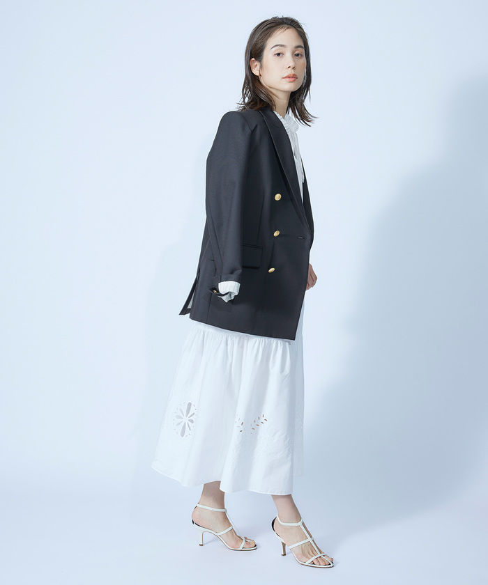 逸品】紺ブレザー(504481252) | ロペ(ROPE') - d fashion