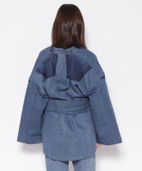 セール】X NAOMI DENIM KIMONO JACKET + OBI SET(504524662) | リーバイスアウトレット(LEVI'S  OUTLET) - d fashion