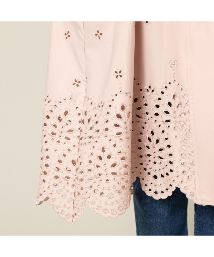 ボーラー刺繍ロングマウンテンパーカー hosoho.jp