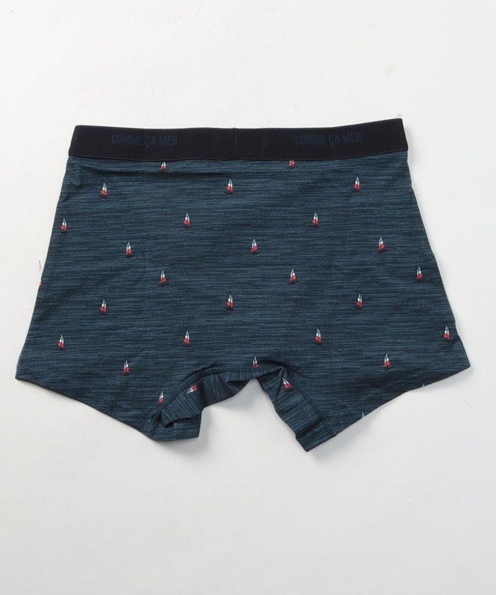 セール 40%OFF】コムサメン ヨット柄ボクサーパンツ(504509837