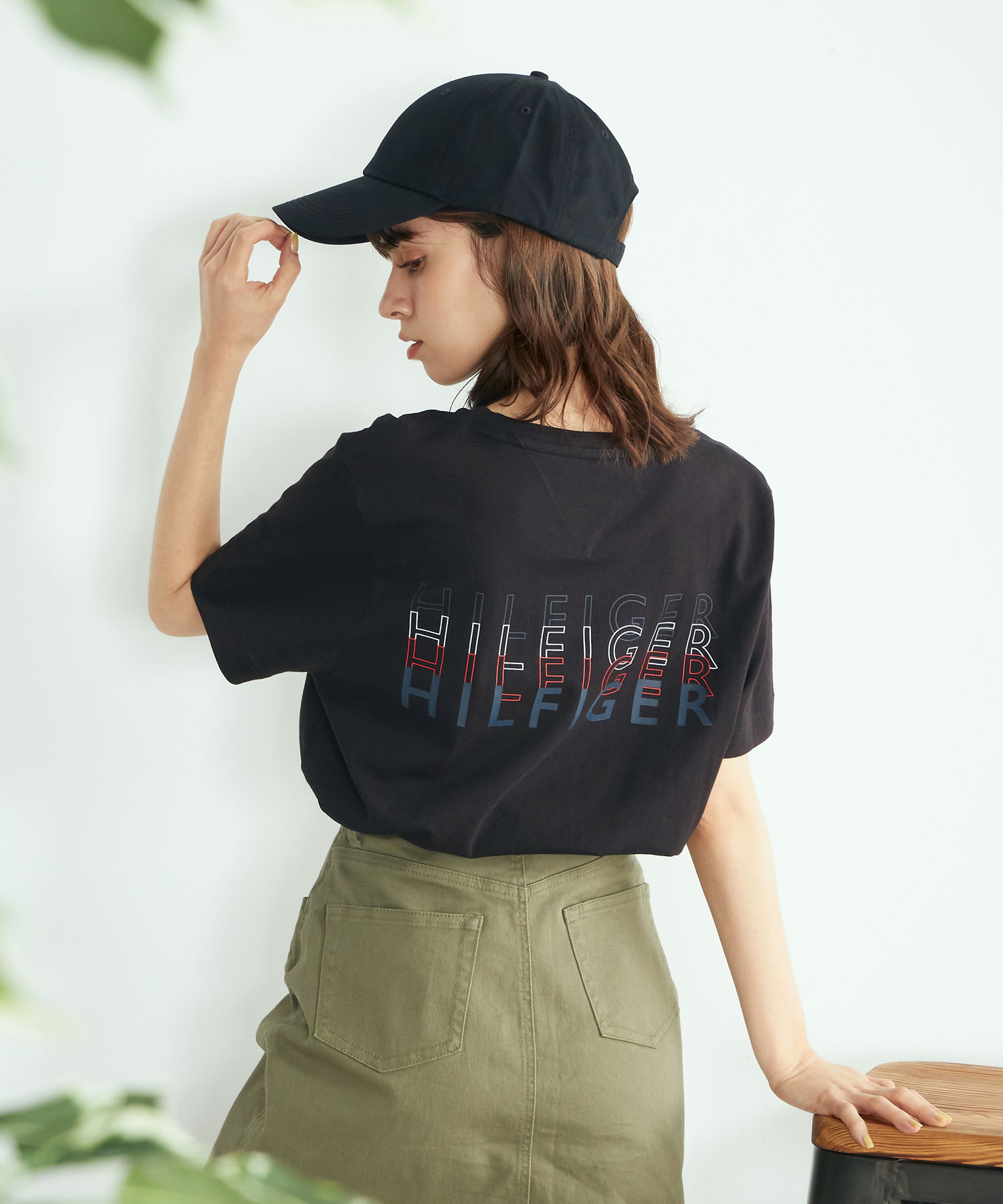 トミー ヒルフィガー ペイズリーフラッグバックプリントTシャツ TOMMY HILFIGER トミー ヒルフィガー TJM ペイズリーフラッグ