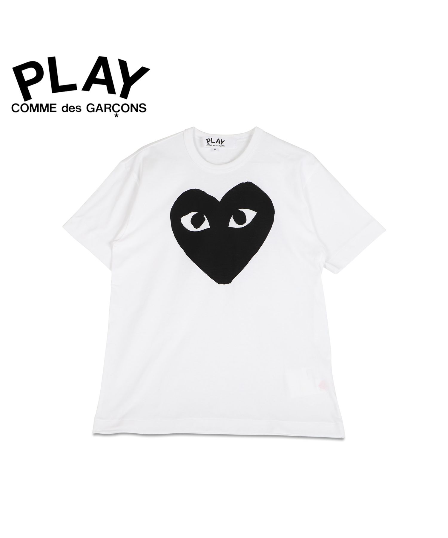 play COMME des GARÇONS ロゴtシャツトップス