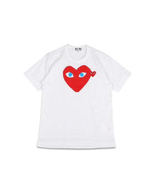 プレイ コムデギャルソン Play Comme Des Garcons Tシャツ 半袖 メンズ レッドハート ロゴ Red Heart Play T Shirt コムデギャルソン Commedesgarcons D Fashion