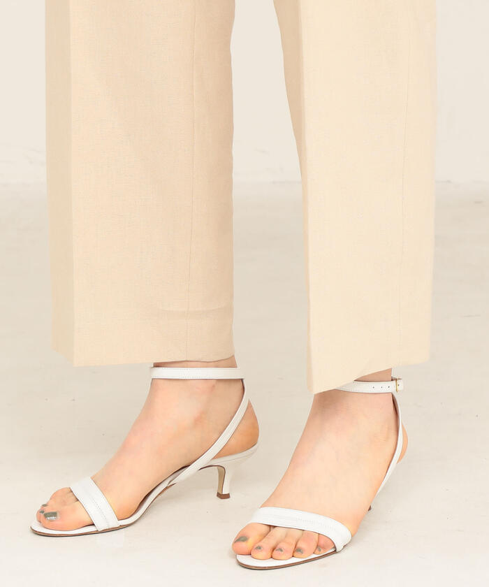 セール 40%OFF】ワンダーリネンストレッチ ハイウエスト