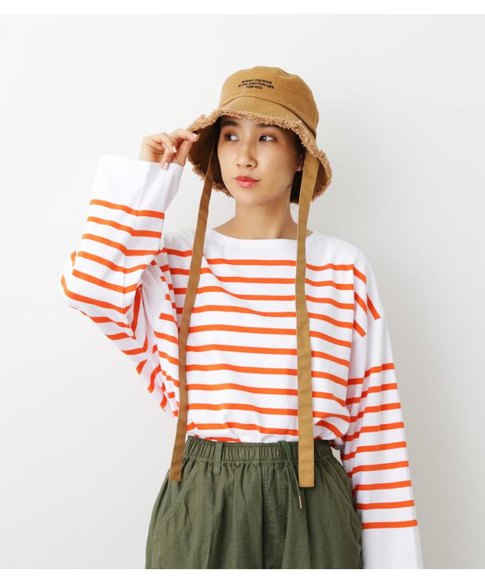 ★ もちぽ様 ★新品 ロデオクラウンズワイド 2点おまとめ セール 30%OFF】2WAYフリンジバケットハット(504536457
