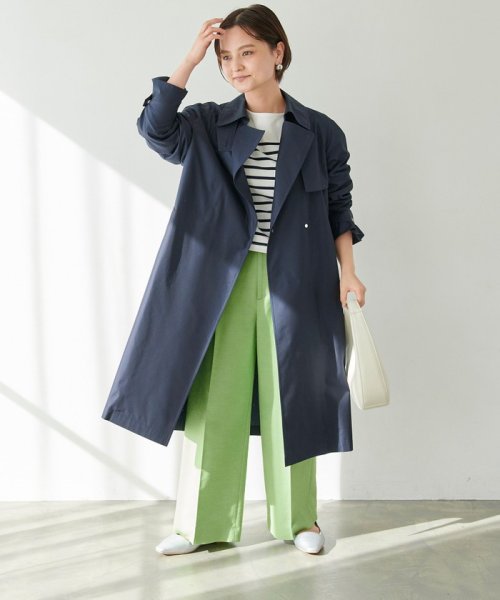 【WEB限定】［XS /H148－155cm］ エアリー トレンチ コート