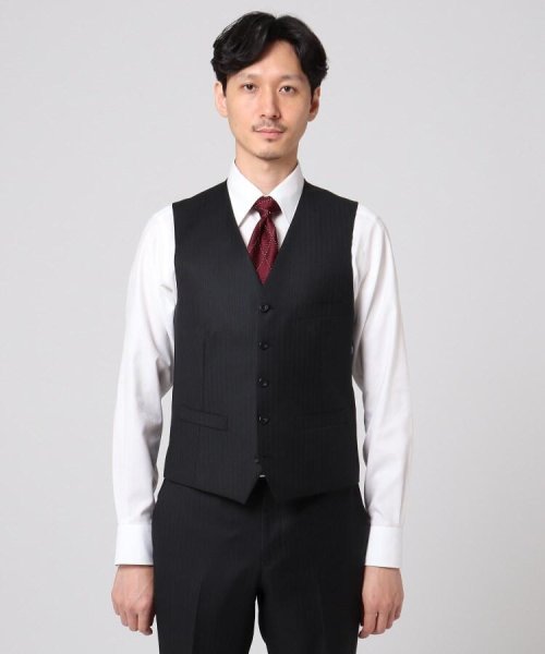 【Sサイズ～】シャドーオルタネイトストライプ ベスト