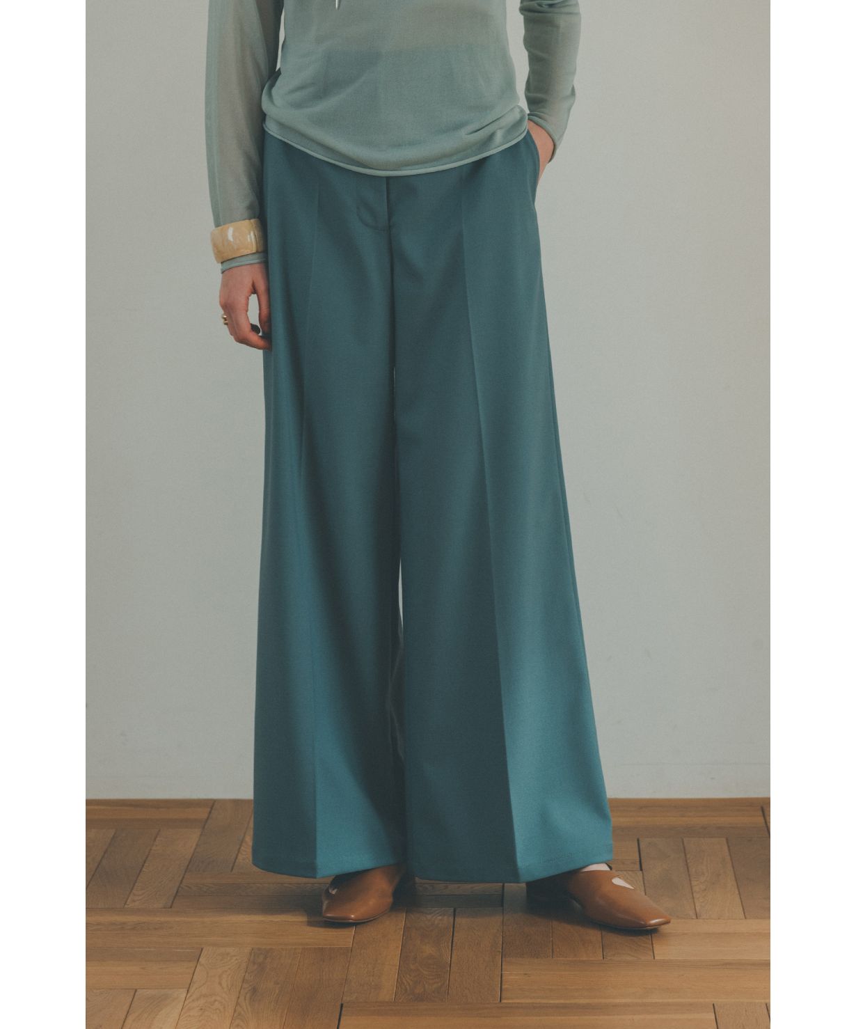 セール】WAIST SLIM WIDE PANTS(504539792) | クラネ(CLANE) - d fashion