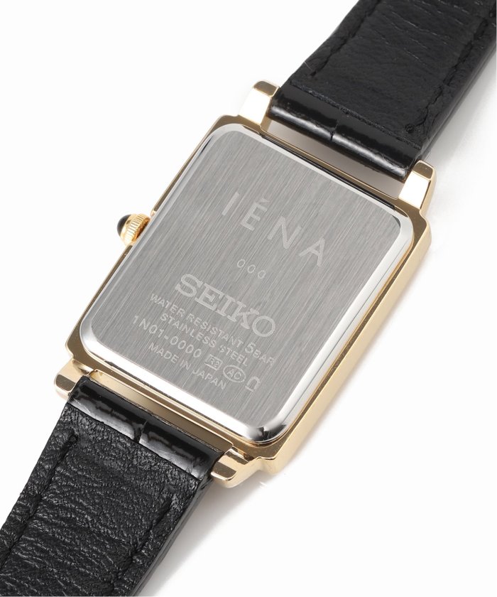 日/祝も発送 お値下げ！SEIKO×IENA コラボレーションウォッチ1（角型