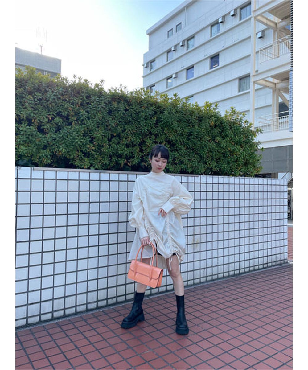 セール】SHIRRING MOCK NECK ドレス(504482160) | スライ(SLY