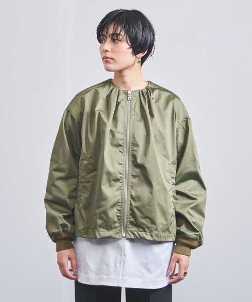 ＜UNITED ARROWS＞P ギャザー ブルゾン W