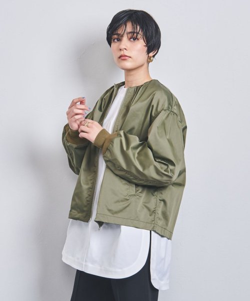 ＜UNITED ARROWS＞P ギャザー ブルゾン W