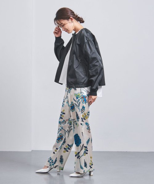 ＜UNITED ARROWS＞P ギャザー ブルゾン W