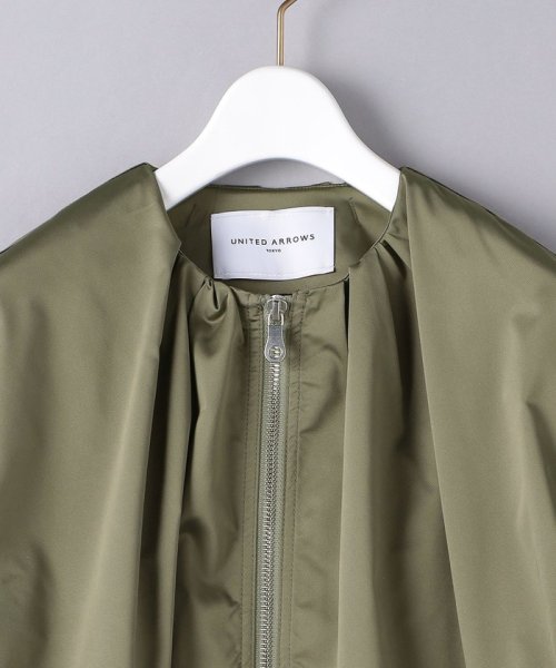 ＜UNITED ARROWS＞P ギャザー ブルゾン W