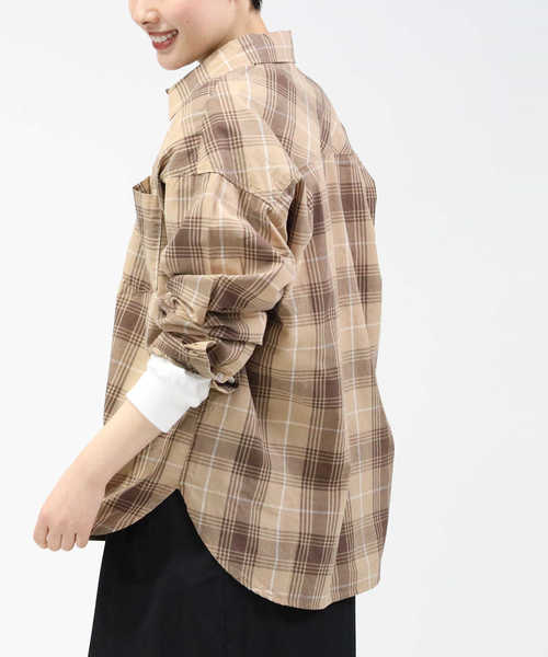 セール】ハニーサックルローズ チェックシャツ(504541793 ... ハニーサックルローズ チェックシャツ サイズL HONEYSUCKLE ROSE