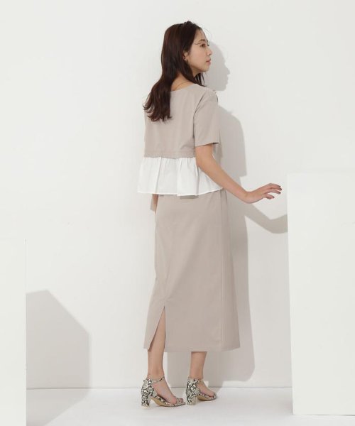 バックシャンカットソーセットアップ