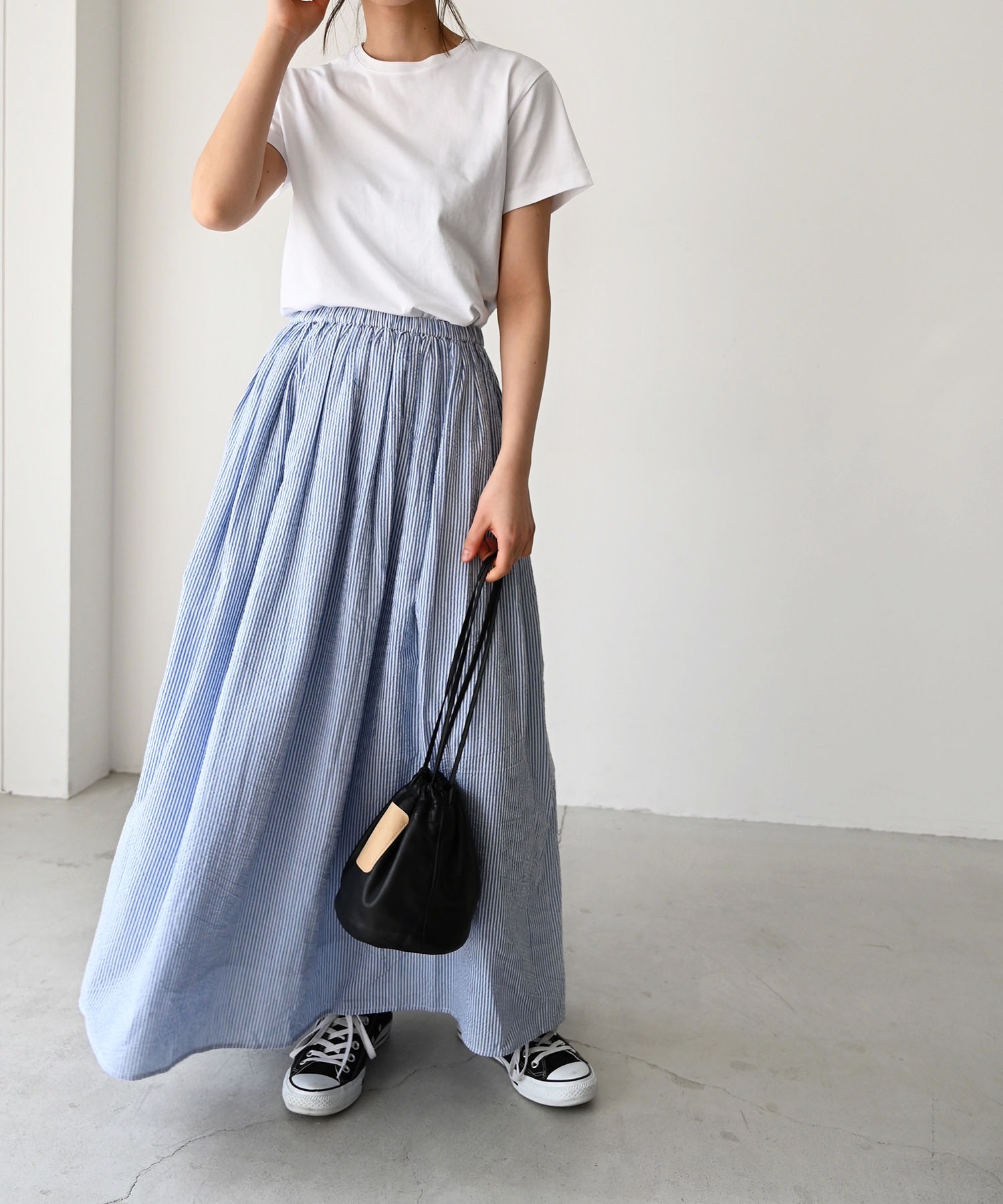 CANAL JEAN  RED CHOP WORKSロングスカート　サイズ34 キャナルジーン CANAL JEAN RED CHOP WORKS(レッドチョップ