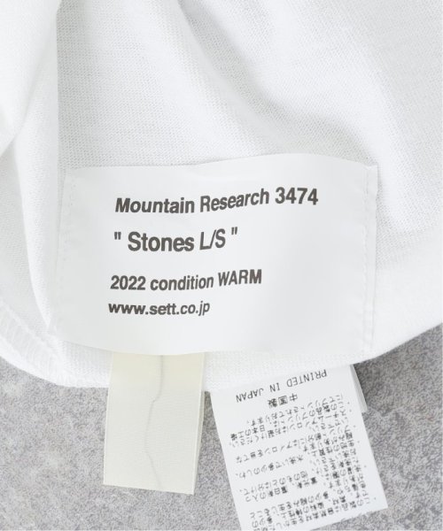 【MOUNTAIN RESEARCH/マウンテンリサーチ】Stones LロングTシャツ