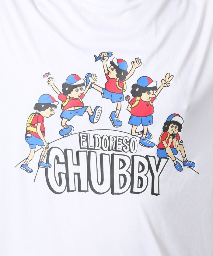 ELDORESO/エルドレッソ】Chubby ランニング 半袖 Tシャツ(504544138 