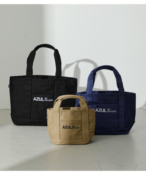 セール 50%OFF】AZUL CANVAS BIG TOTE BAG(504346089) | アズールバイマウジー(AZUL by moussy)  - d fashion